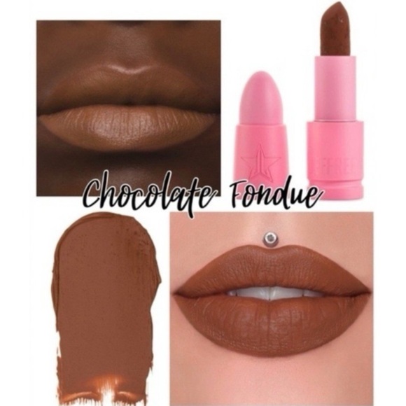 Jeffree Star Cosmetics Velvet Trap Lipstick -  Chocolate Fondue NIB Discontinued - Picture 1 of 13